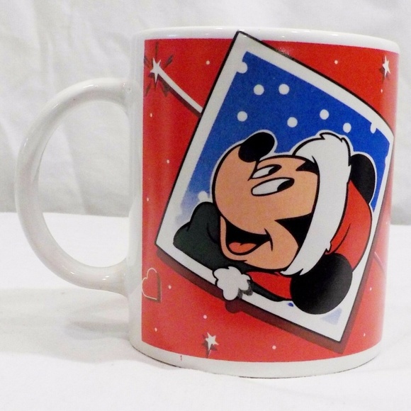 VTG Minnie Mouse Walt Disney Christmas Coffee Cup - Picture 3 of 6